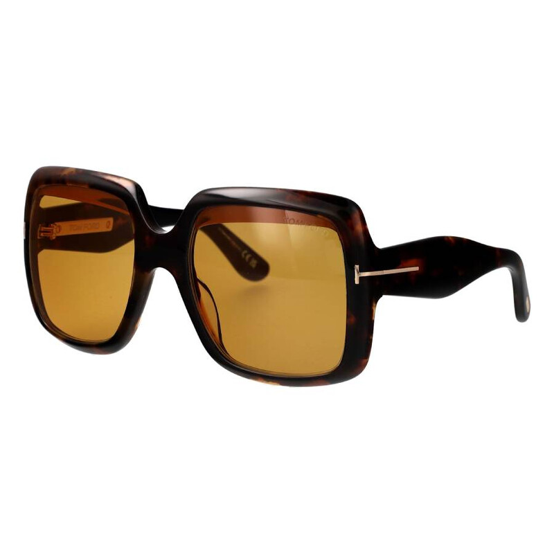 Tom Ford Brown Square Ladies Sunglasses FT1194 52E 55 889214549471