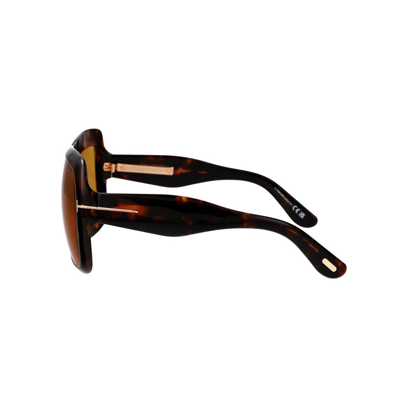 Tom Ford Brown Square Ladies Sunglasses FT1194 52E 55 889214549471