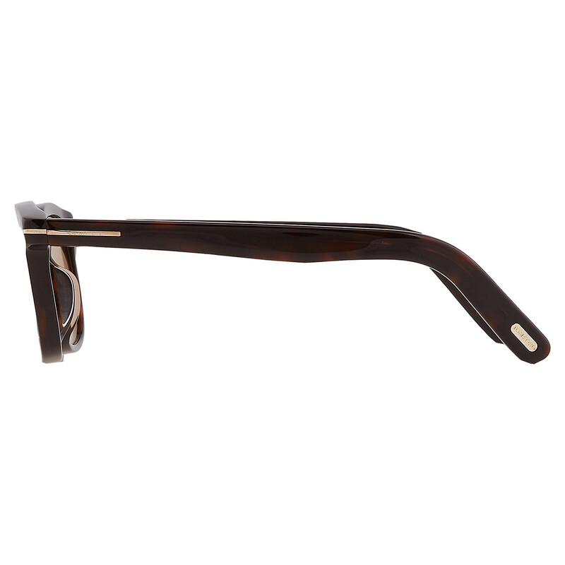 Tom Ford Brown Square Men's Sunglasses FT1122-D 52E 52