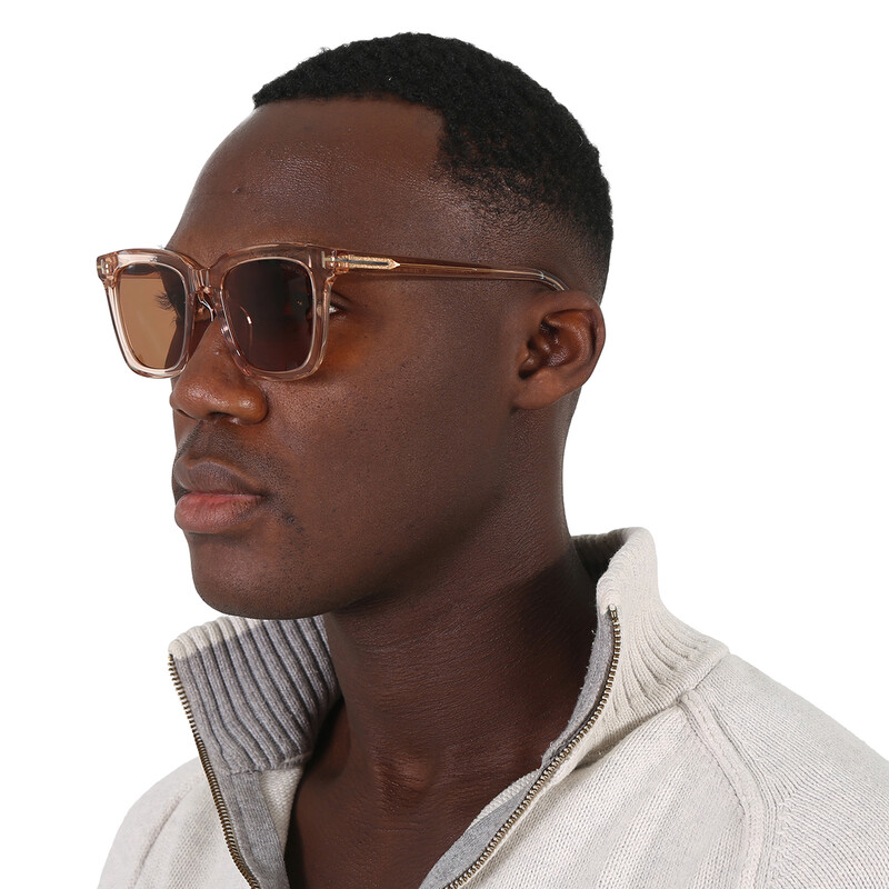 Tom Ford Brown Square Unisex Sunglasses FT0970-K 72E 52