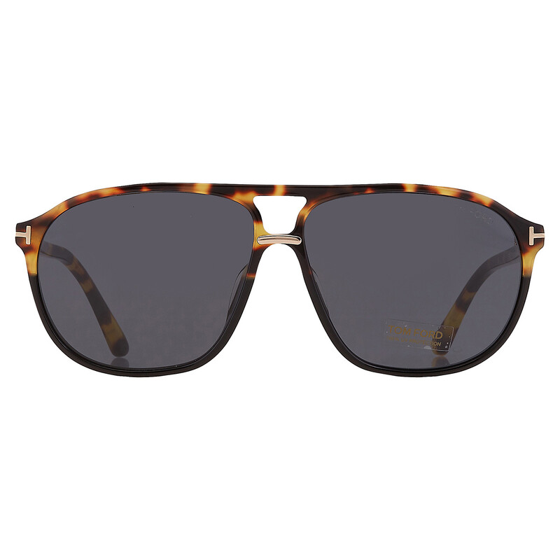 Tom Ford Bruce Smoke Pilot Men's Sunglasses FT1026 05A 61