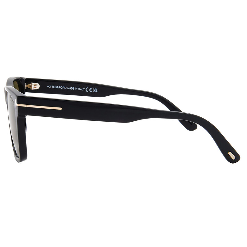 Tom Ford Calder Polarized Brown Square Men's Sunglasses FT1205 01H