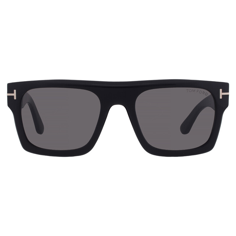 Tom Ford Cyrus-02 Smoke Browline Men's Sunglasses FT1337 01A 53