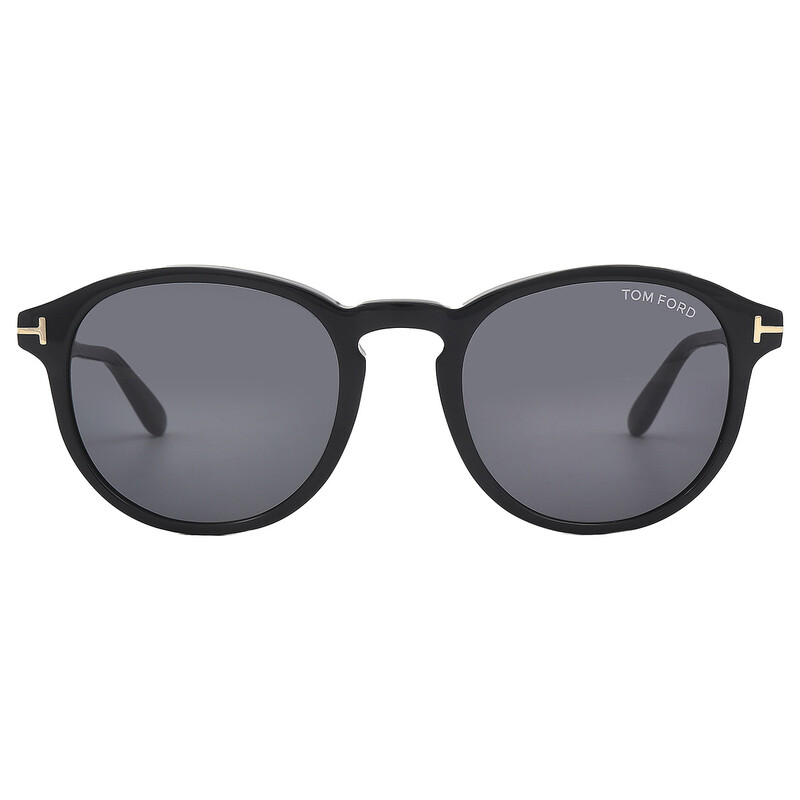 Tom Ford Dante Smoke Round Men's Sunglasses FT0834 01A 52
