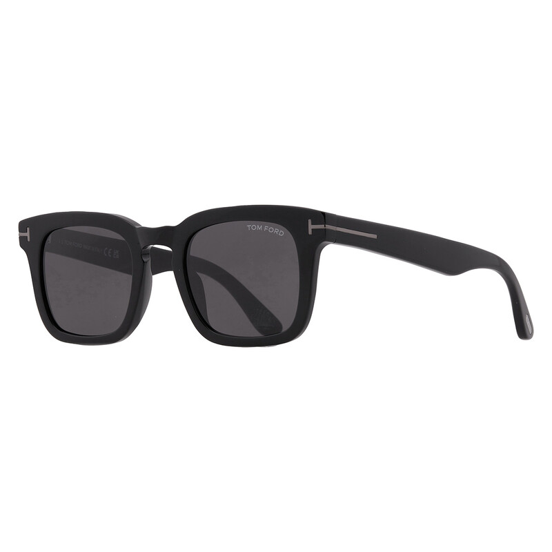 Tom Ford Dax Smoke Square Men's Sunglasses FT0751-N 01A 48
