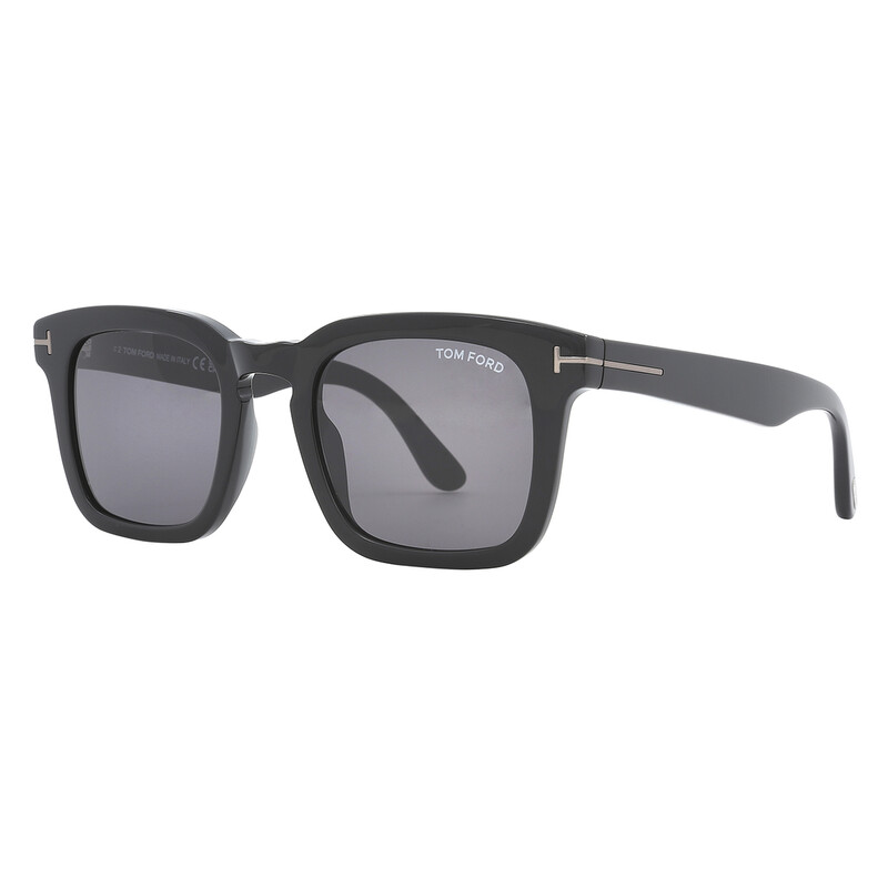 Tom Ford Dax Smoke Square Men's Sunglasses FT0751-N 01A 50