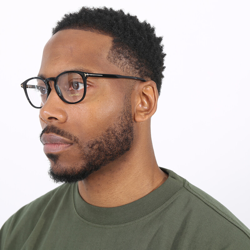 Tom Ford Demo Oval Unisex Eyeglasses FT5401 001 51 664689800087