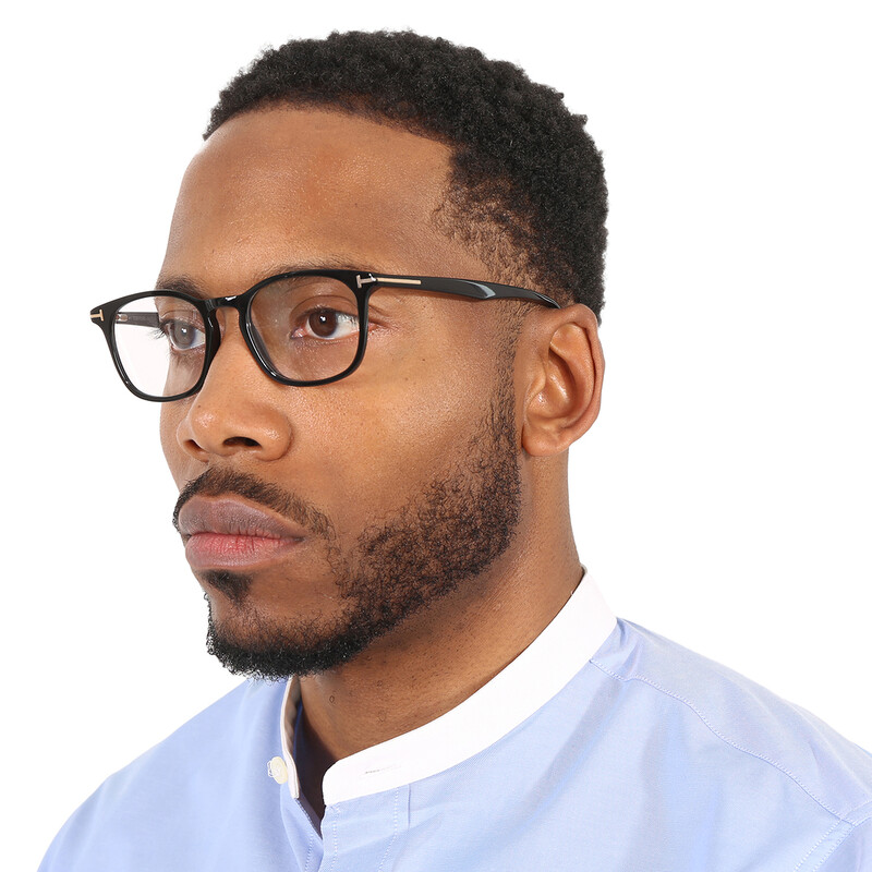 フージェールプラチナTOMFORD Tom Ford Demo Square Men's Eyeglasses FT5505 001 50 664689941841