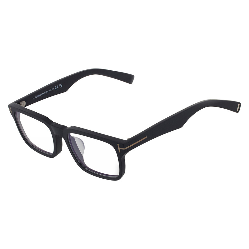 Tom Ford Demo Square Men's Eyeglasses FT6006-D-B 002 53