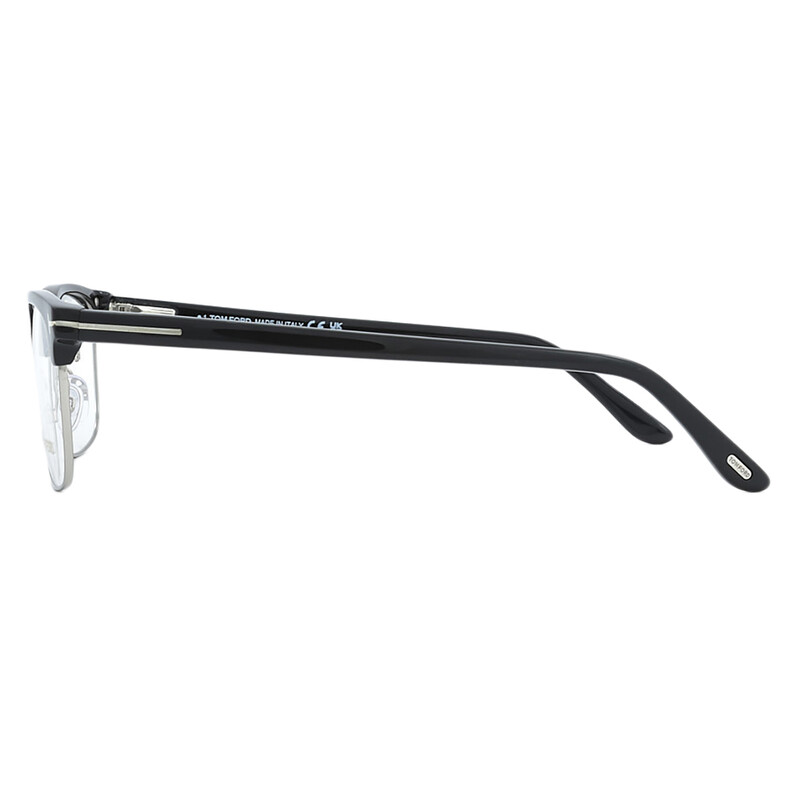 Tom Ford Demo Square Unisex Eyeglasses FT5504 005 52 664689941773