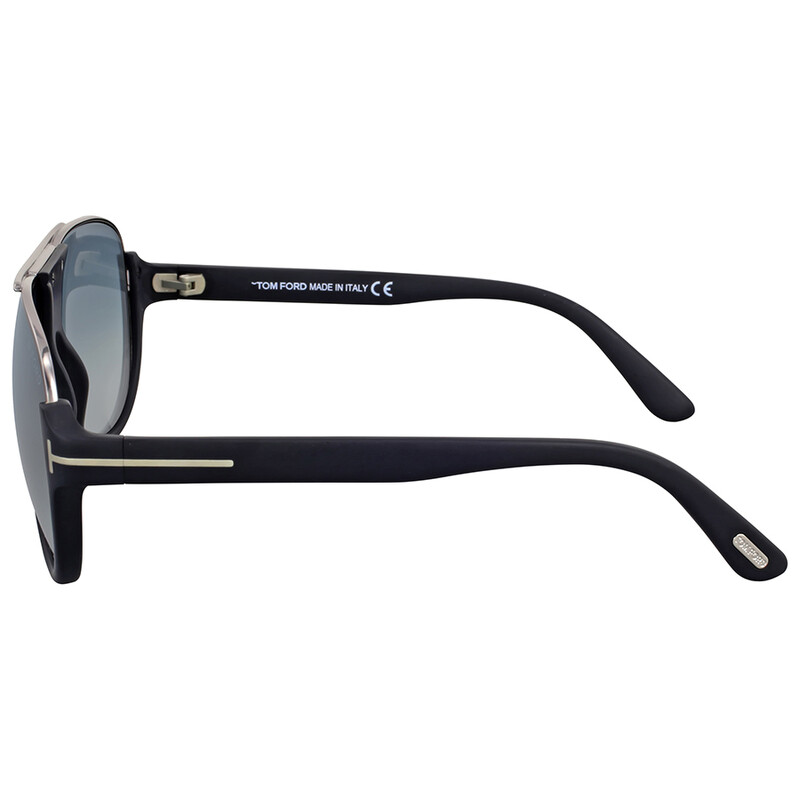 トム Tom Ford Dimitry Blue Gradient Pilot Men's Sunglasses FT0334 02W