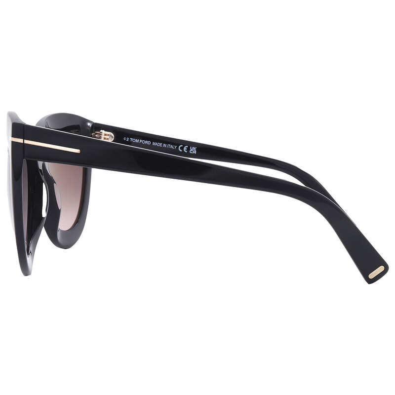 Tom Ford Doris Smoke Gradient Cat Eye Ladies Sunglasses  display picture 2