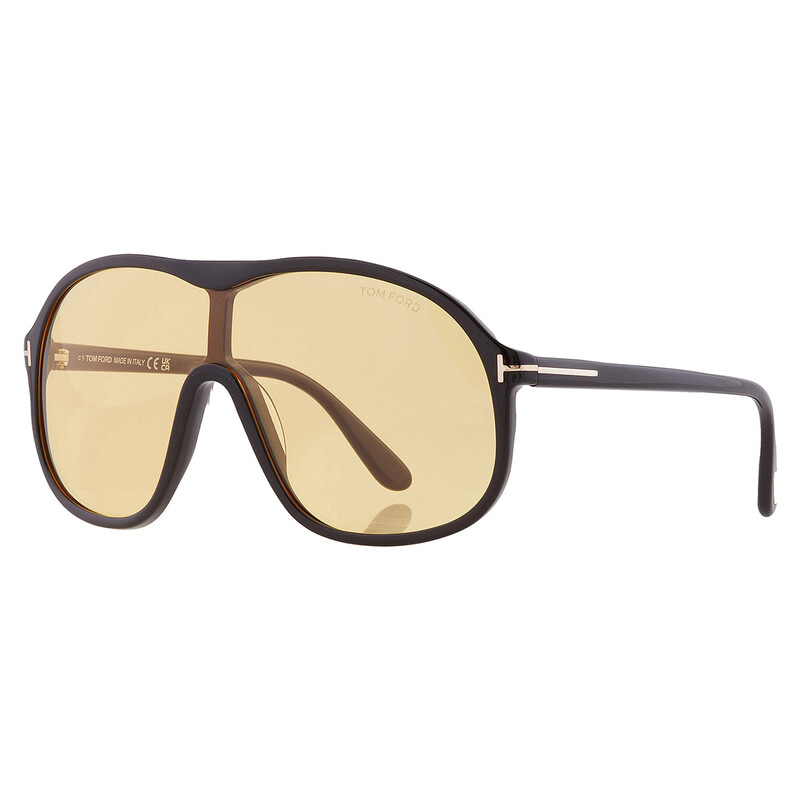 Tom Ford Drew Brown Shield Men's Sunglasses FT0964 01E 00