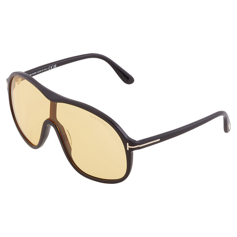 Tom Ford Drew Brown Shield Men's Sunglasses FT0964 01E 00