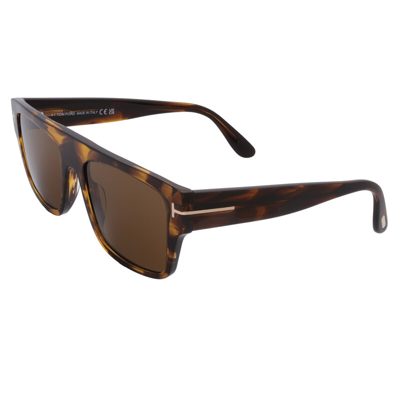 Tom Ford Dunning-02 Roviex Browline Men's Sunglasses FT0907 48J 55