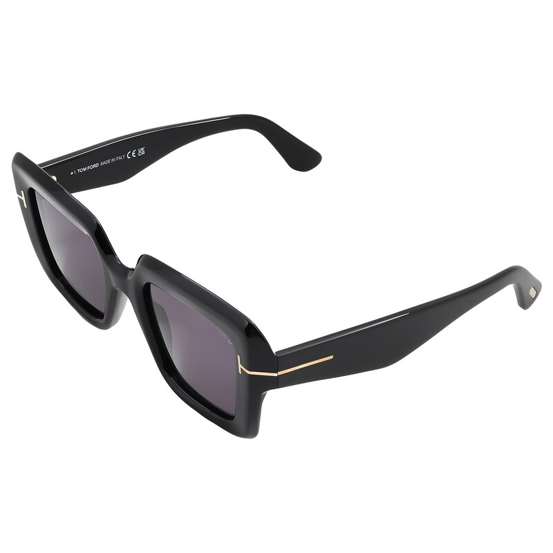New Authentic Tom Ford Women\'s Black Esme Smoke Square Sunglasses Ft1157 01a 50 ESME SUNGLASSES | TOM FORD Fashion main image 4