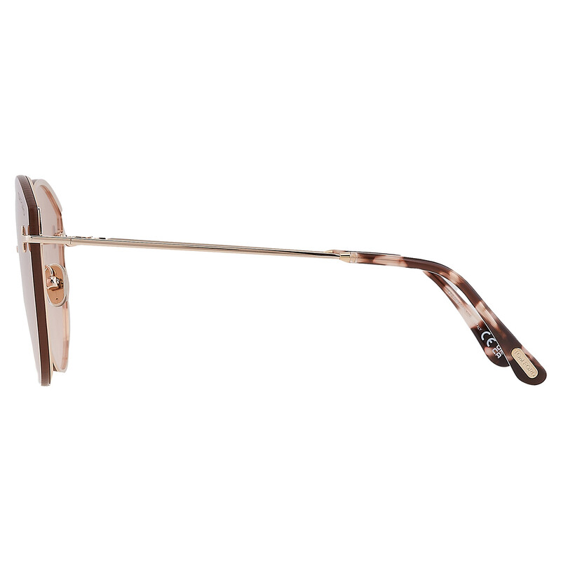 Tom Ford Evangeline Bordeaux Mirror Cat Eye Ladies  display picture 2