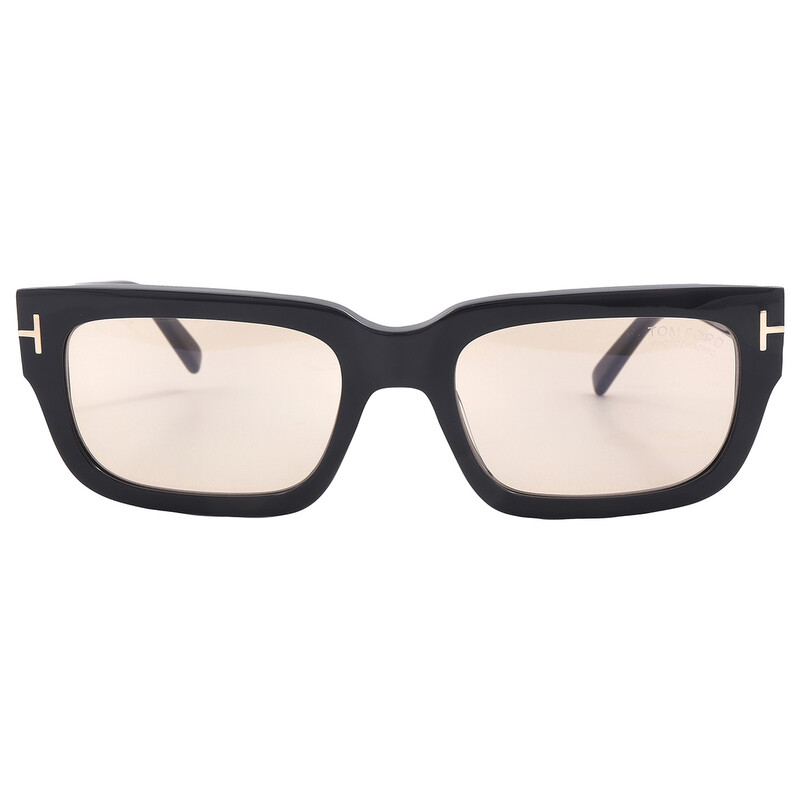 GOSTAR DE FUGA スーツ ミダス9(ジレ付き) ホスト Tom Ford Ezra Brown Rectangular Men's Sunglasses FT1075 01E 54