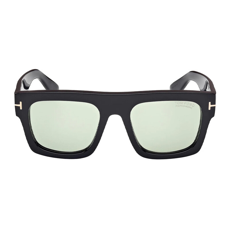 Tom Ford Fausto Green Photochromatic Browline Men's Sunglasses