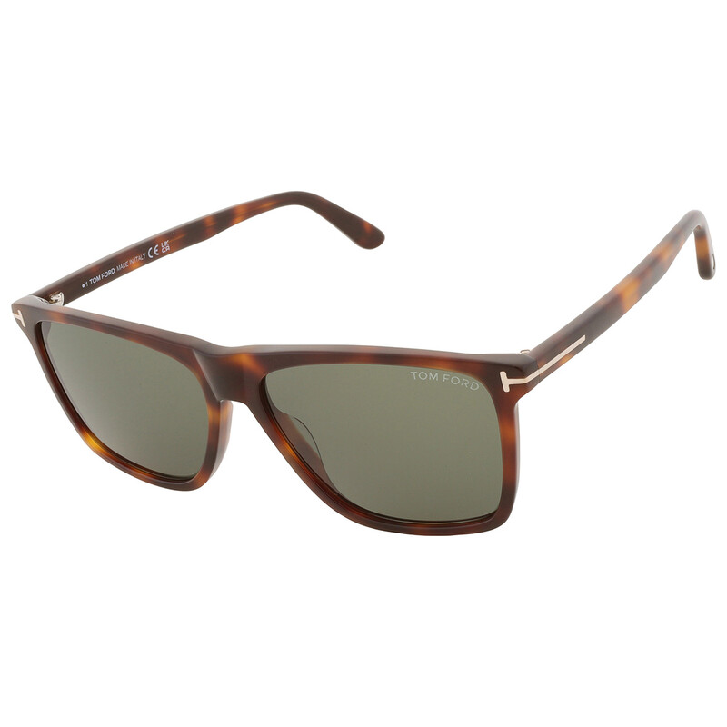 Tom Ford Fletcher Green Square Men's Sunglasses FT0832 53N 59