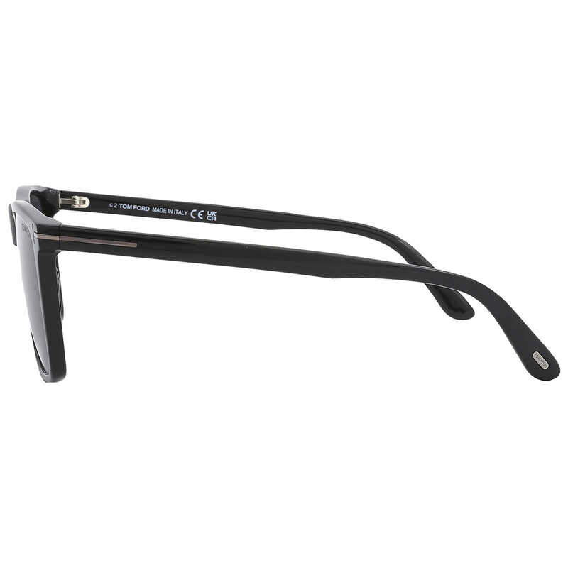 Tom Ford Fletcher Smoke Square Men's Sunglasses FT0832-N 01A 57 Tom Ford Fletcher Smoke Square Men's Sunglasses FT0832-N 01A 57