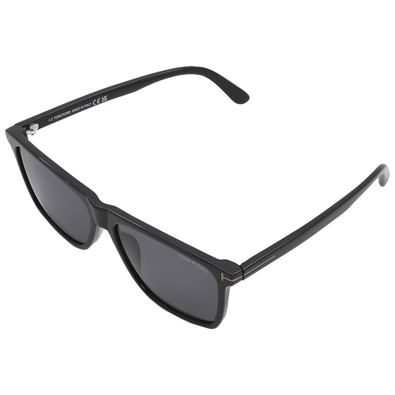 Tom Ford Fletcher Smoke Square Men's Sunglasses FT0832-N 01A 57