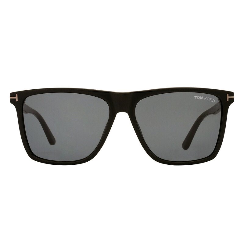 Tom Ford Fletcher Smoke Square Men's Sunglasses FT0832-N 01A 59