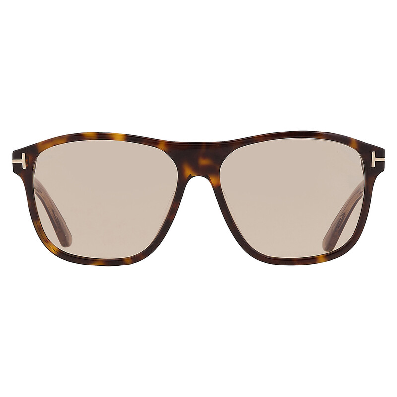 Tom Ford FRANCES Brown Square Men's Sunglasses FT1081 52E 58