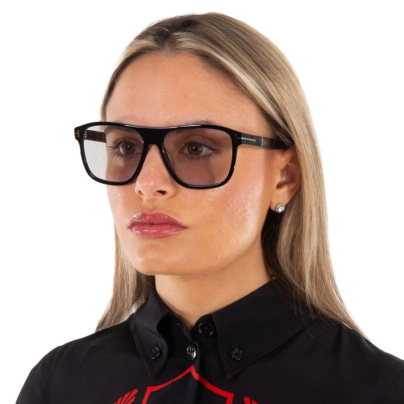 Tom Ford Frances Smoke Sport Ladies Sunglasses FT1081 01A 58