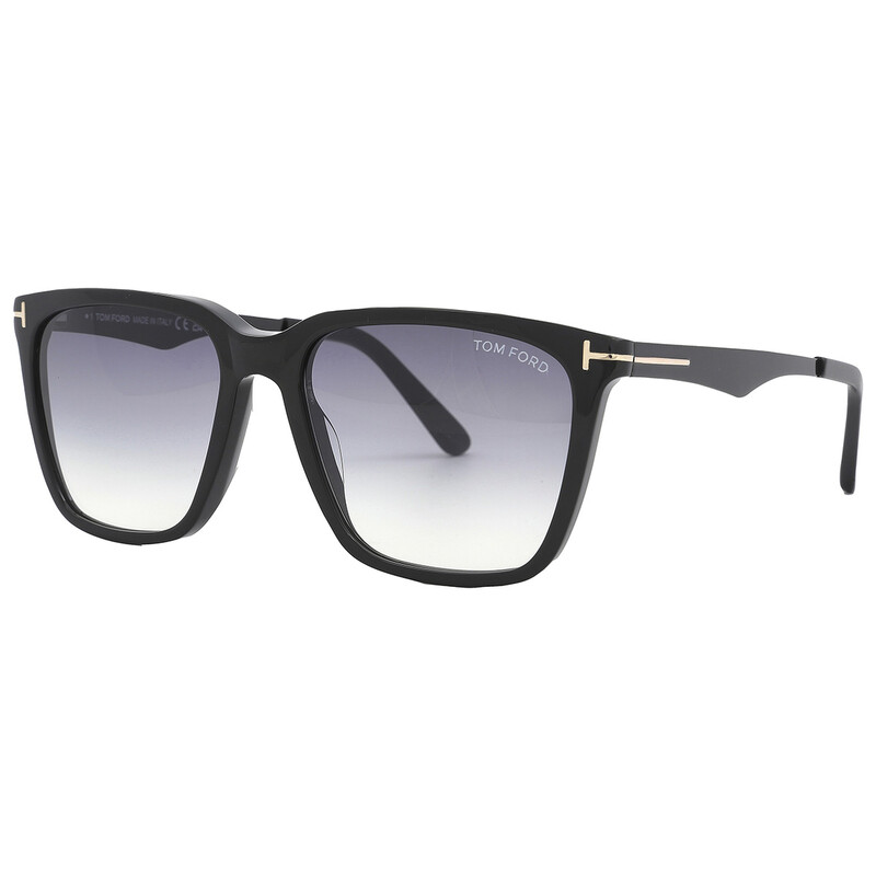 Tom Ford Garrettt Smoke Gradient Square Men's Sunglasses FT0862