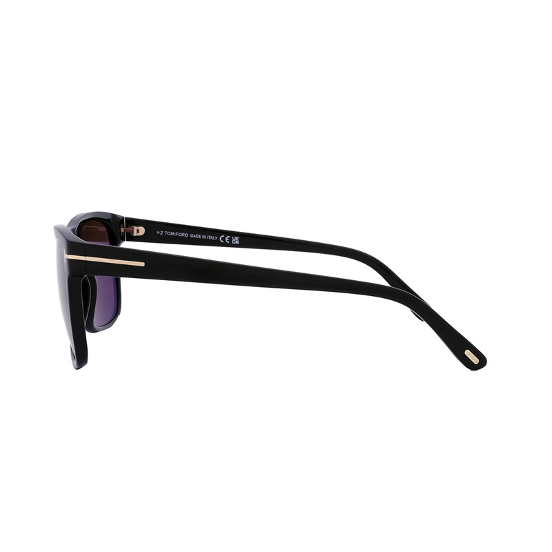 Tom Ford Giulio Roviex Rectangular Men's Sunglasses FT0698 01J 59