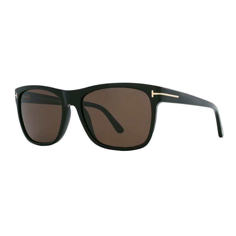 Tom Ford Giulio Roviex Rectangular Men's Sunglasses FT0698 01J 59