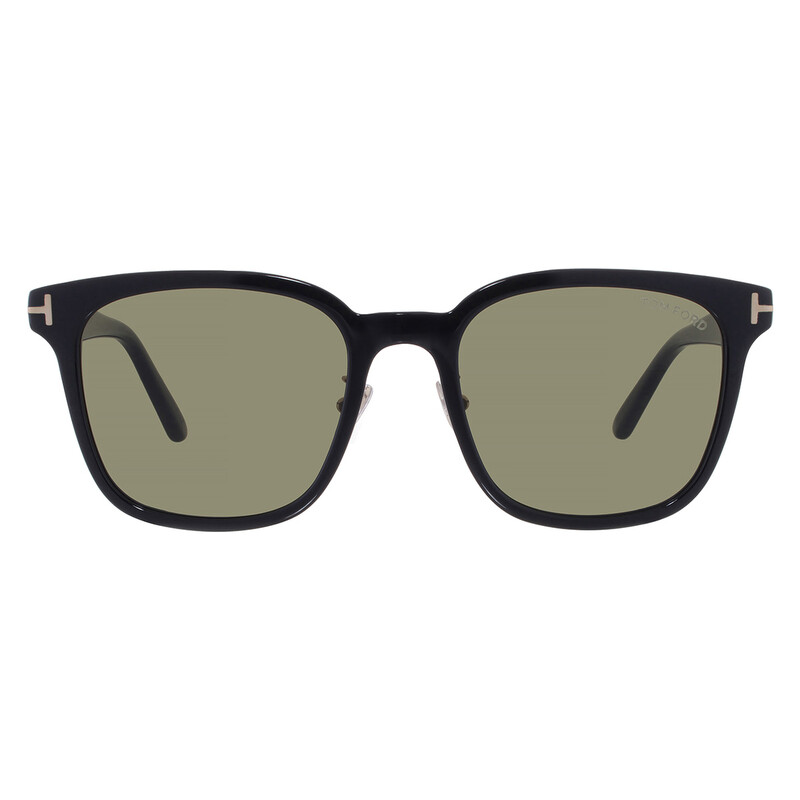 トム Tom Ford Green Square Men's Sunglasses FT1135-K 01N 54