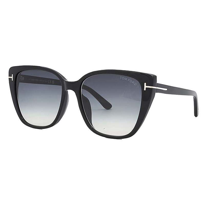 Tom Ford Grey Gradient Cat Eye Ladies Sunglasses FT0973-K  display picture 1