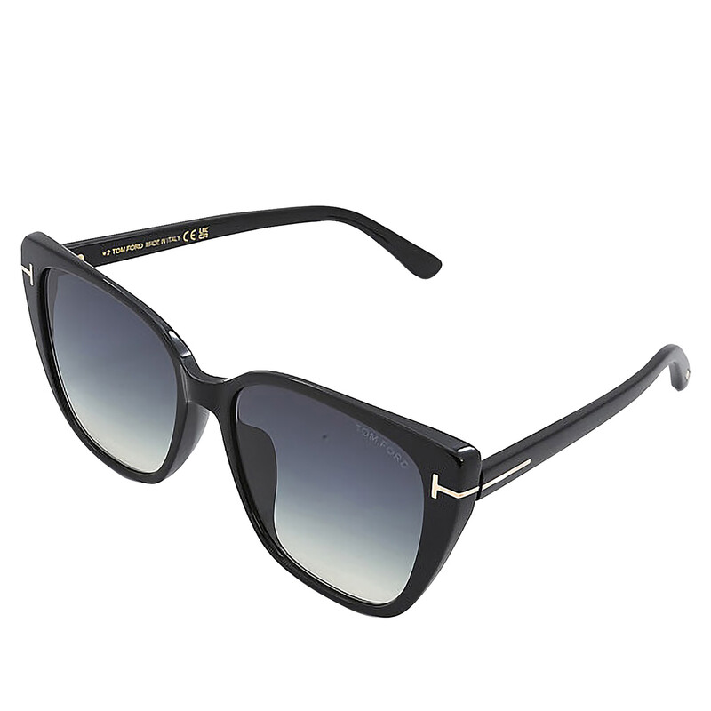 Tom Ford Grey Gradient Cat Eye Ladies Sunglasses FT0973-K 01B 60