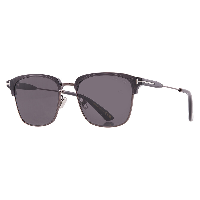 Tom Ford Grey Square Ladies Sunglasses FT1242-K 20A 56