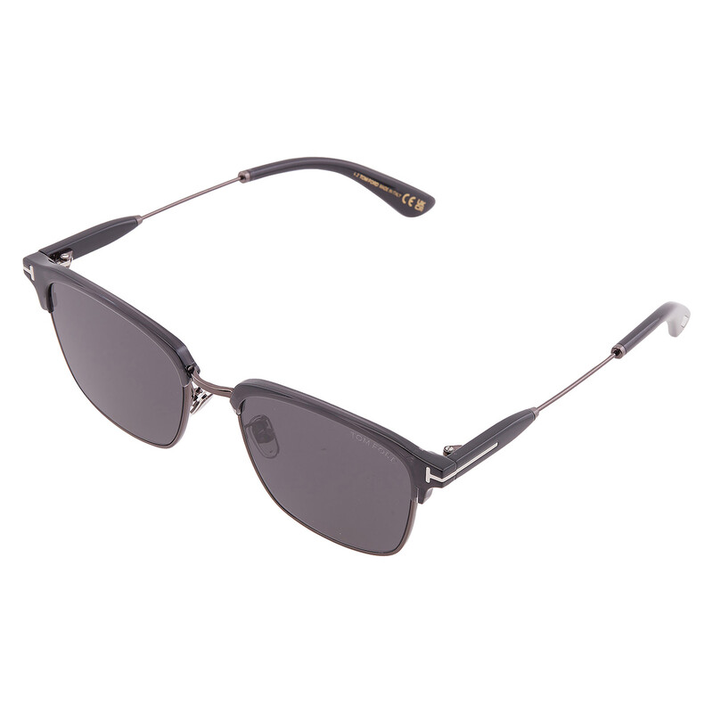 Tom Ford Women Sunglasses Transparent Grey Smoke Oval FT1296-K 20A NEW AUTHENTIC tom-ford-smoke-square-ladies-  main image 4