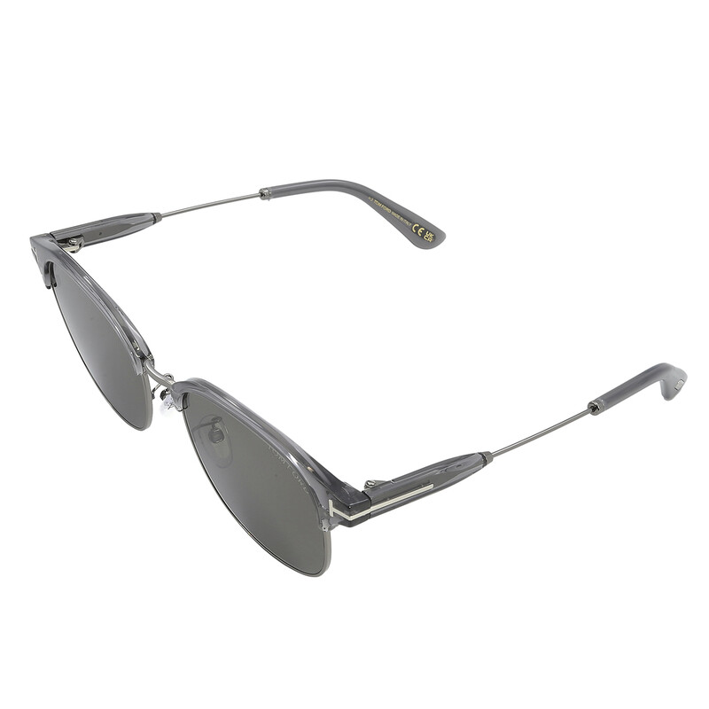 Tom Ford Grey Square Men's Sunglasses FT0890-K 20A 55 889214289490