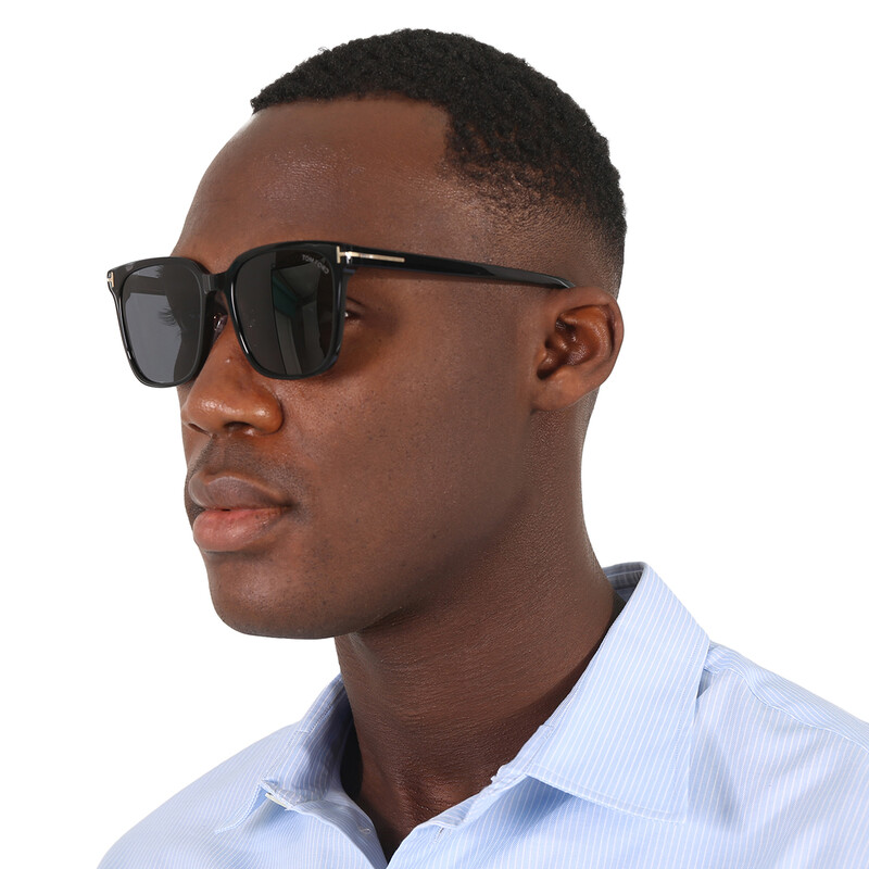 Tom Ford Grey Square Men's Sunglasses FT0891-K 01A 55 889214338730