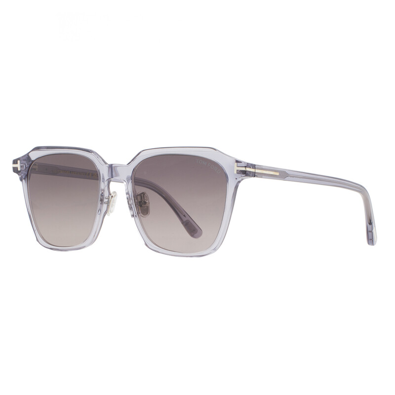 Tom Ford Grey Square Unisex Sunglasses FT0971-K 20B 54 