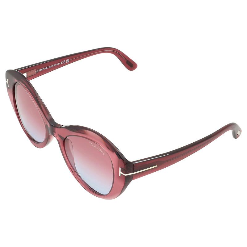 Tom Ford Guinevere Pink Gradient Butterfly Ladies Sunglasses  display picture 1