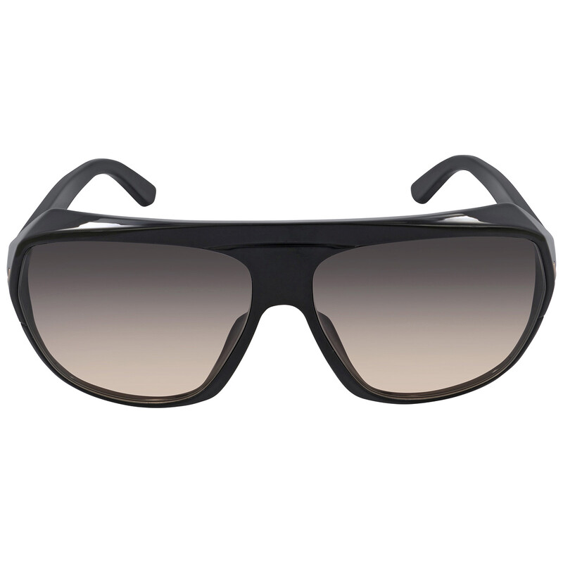 Tom Ford Hawkings Smoke Gradient Pilot Ladies Sunglasses FT0908