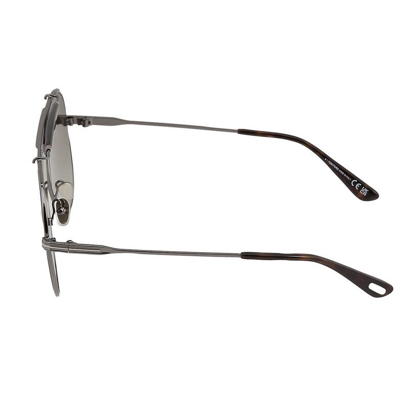 Tom Ford Holden Brown Gradient Pilot Unisex Sunglasses FT0818 08G