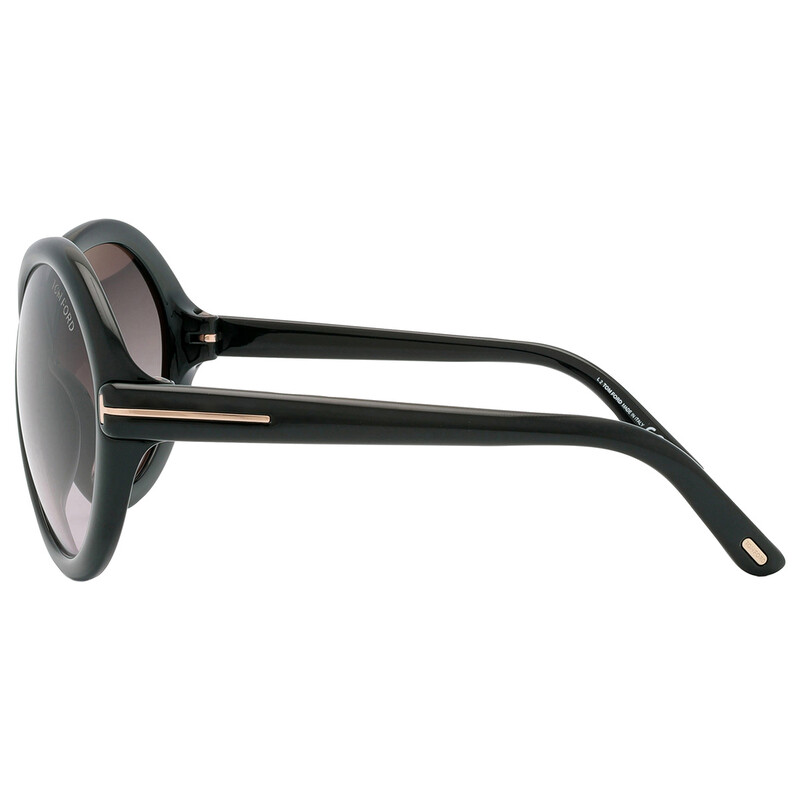 Tom Ford Jada Smoke Gradient Butterfly Ladies Sunglasses  display picture 3