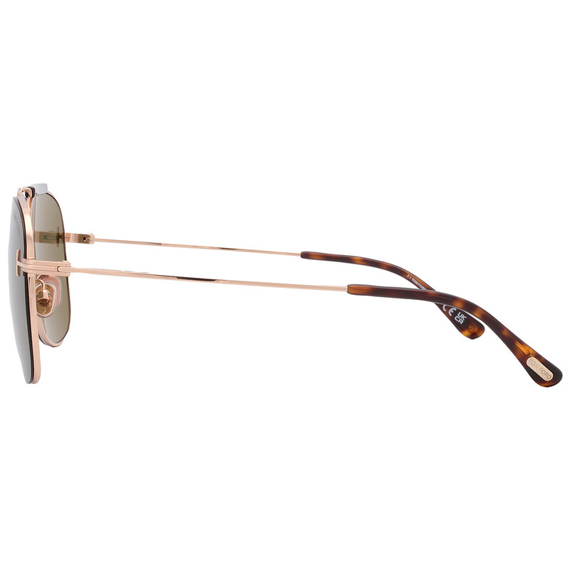 Tom Ford Jaden Green Navigator Men's Sunglasses FT1017 28N 60