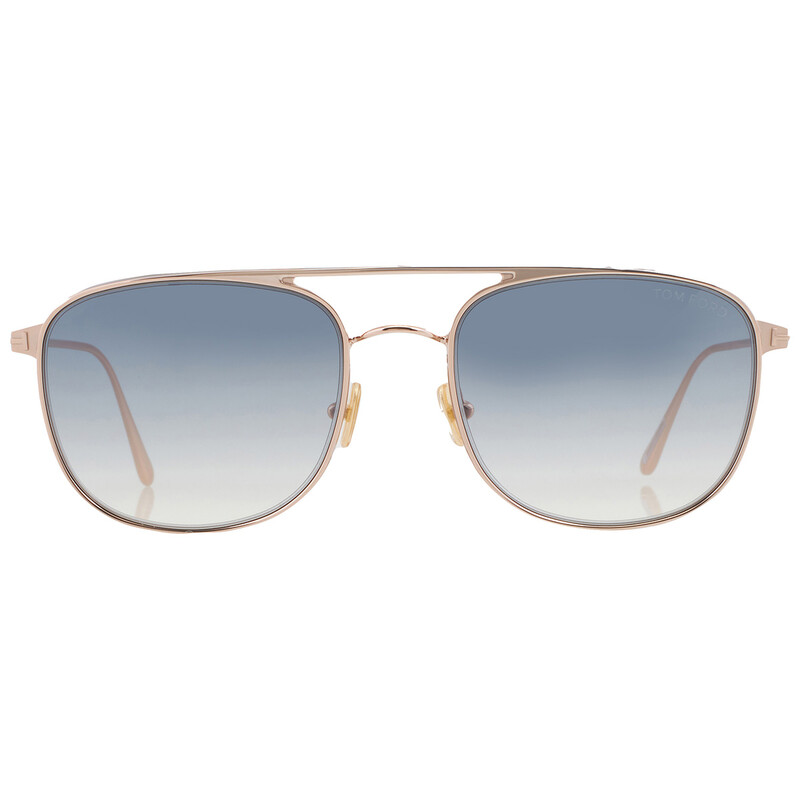 Tom Ford Jake Smoke Gradient Navigator Men's Sunglasses FT0827 28B