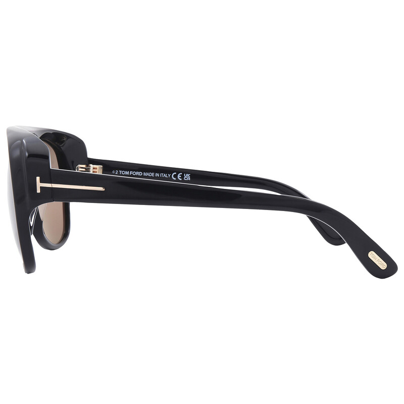 Tom Ford Jayden Roviex Grey Brown Mirror Pilot Men's Sunglasses