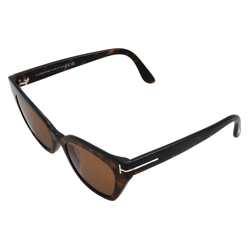 Tom Ford Juliette Brown Cat Eye Unisex Sunglasses FT1031 52E 52