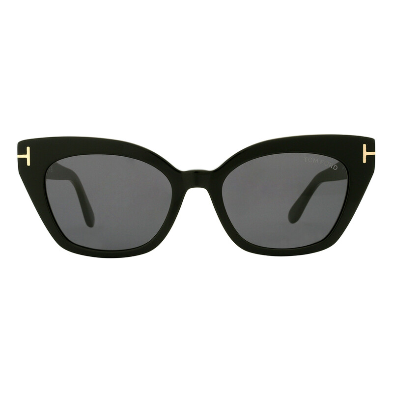 Tom Ford Juliette Smoke Cat Eye Ladies Sunglasses FT1031 01A 52