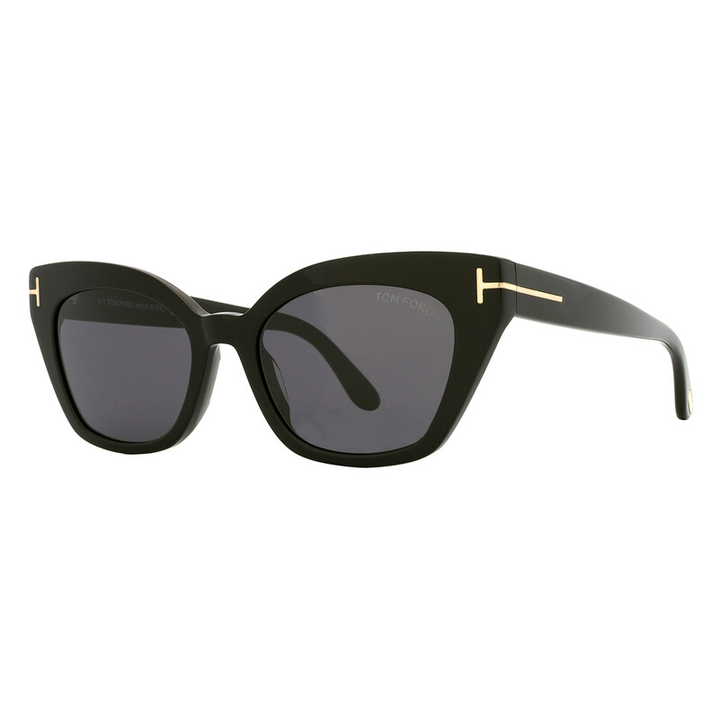 Tom Ford Juliette Smoke Cat Eye Ladies Sunglasses FT1031 01A  display picture 1